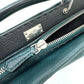 FENDI 7VA406 Selleria Monster Iconic Peekaboo Fit Business Bag, Leather, Unisex, Blue