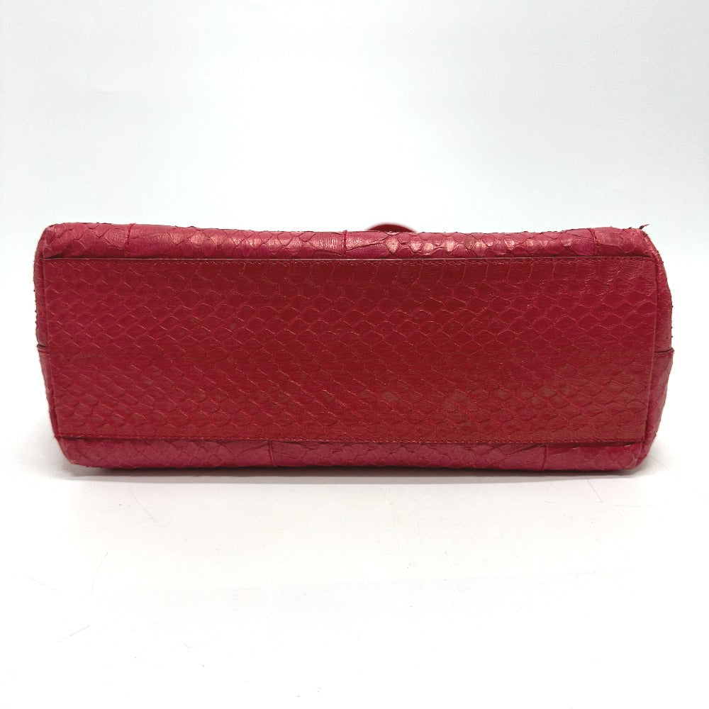 PRADA B8212 ロゴプレート サイドロゴ カバン ショルダーバッグ トートバッグ レザー レディース ピンク - brandshop-reference
