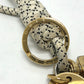 LOUIS VUITTON MP1623 Christopher Nemeth Key Ring Rope Charm Keychain GP Men's White