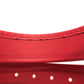 LOUIS VUITTON M9122 Damier Infini Santur Stamp Fashion Accessory Pants Belt in Damier Infini Leather, Women's, Red