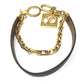 LOUIS VUITTON M69553 Monogram Reverse Chaine Dauphine Keychain Key Ring Charm Monogram Reverse Canvas Women's Brown