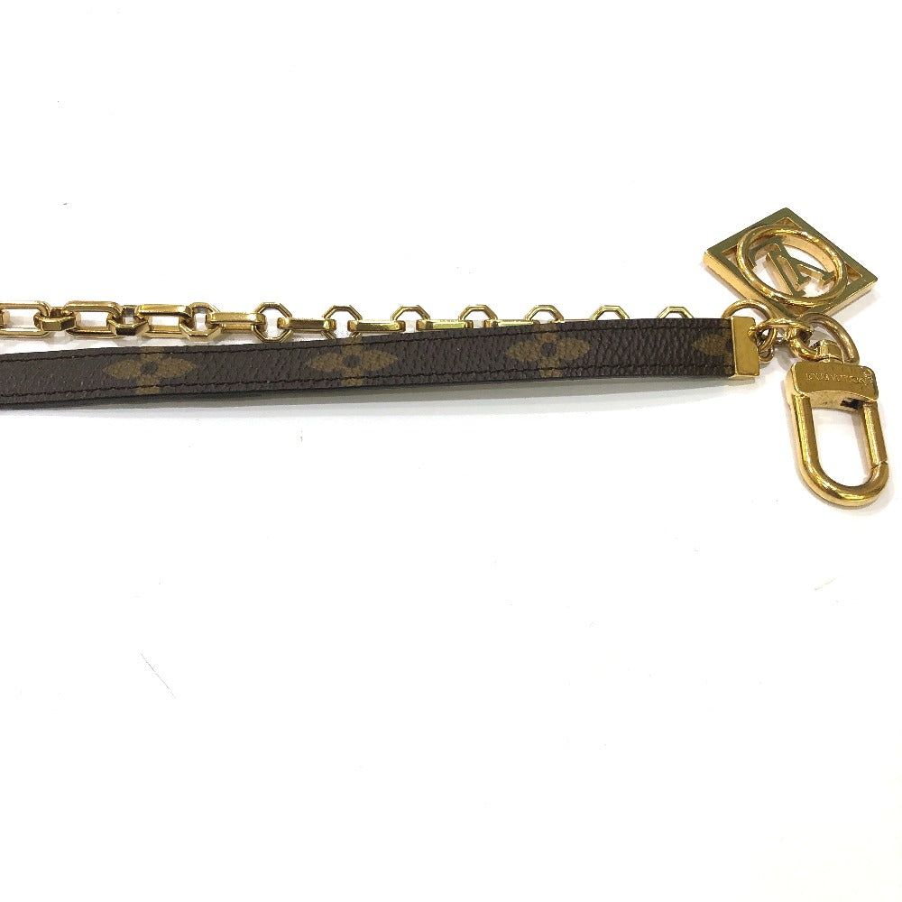 LOUIS VUITTON M69553 Monogram Reverse Chaine Dauphine Keychain Key Ring Charm Monogram Reverse Canvas Women's Brown