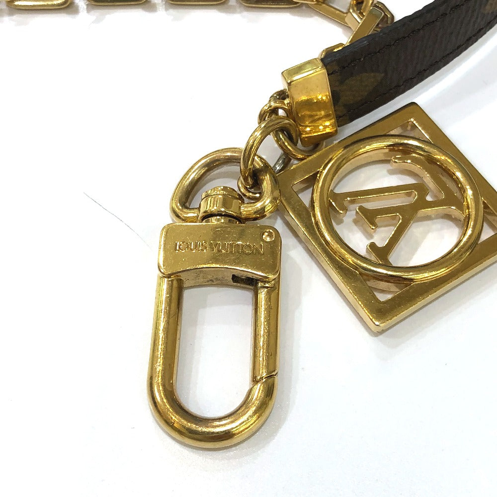 LOUIS VUITTON M69553 Monogram Reverse Chaine Dauphine Keychain Key Ring Charm Monogram Reverse Canvas Women's Brown