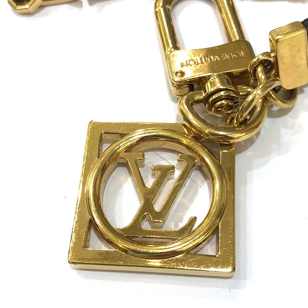 LOUIS VUITTON M69553 Monogram Reverse Chaine Dauphine Keychain Key Ring Charm Monogram Reverse Canvas Women's Brown
