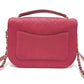 CHANEL Coco Mark CC Coil 2-Way Chain Shoulder Bag in Caviar Skin, Women's, Pink