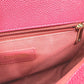 CHANEL Coco Mark CC Coil 2-Way Chain Shoulder Bag in Caviar Skin, Women's, Pink