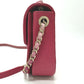 CHANEL Coco Mark CC Coil 2-Way Chain Shoulder Bag in Caviar Skin, Women's, Pink