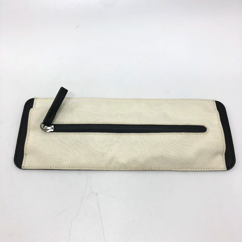 Maison Margiela グラムスラム ラージ/カバン ショルダーバッグ キャンバス/レザー レディース ホワイト