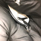 Maison Margiela グラムスラム ラージ/カバン ショルダーバッグ キャンバス/レザー レディース ホワイト