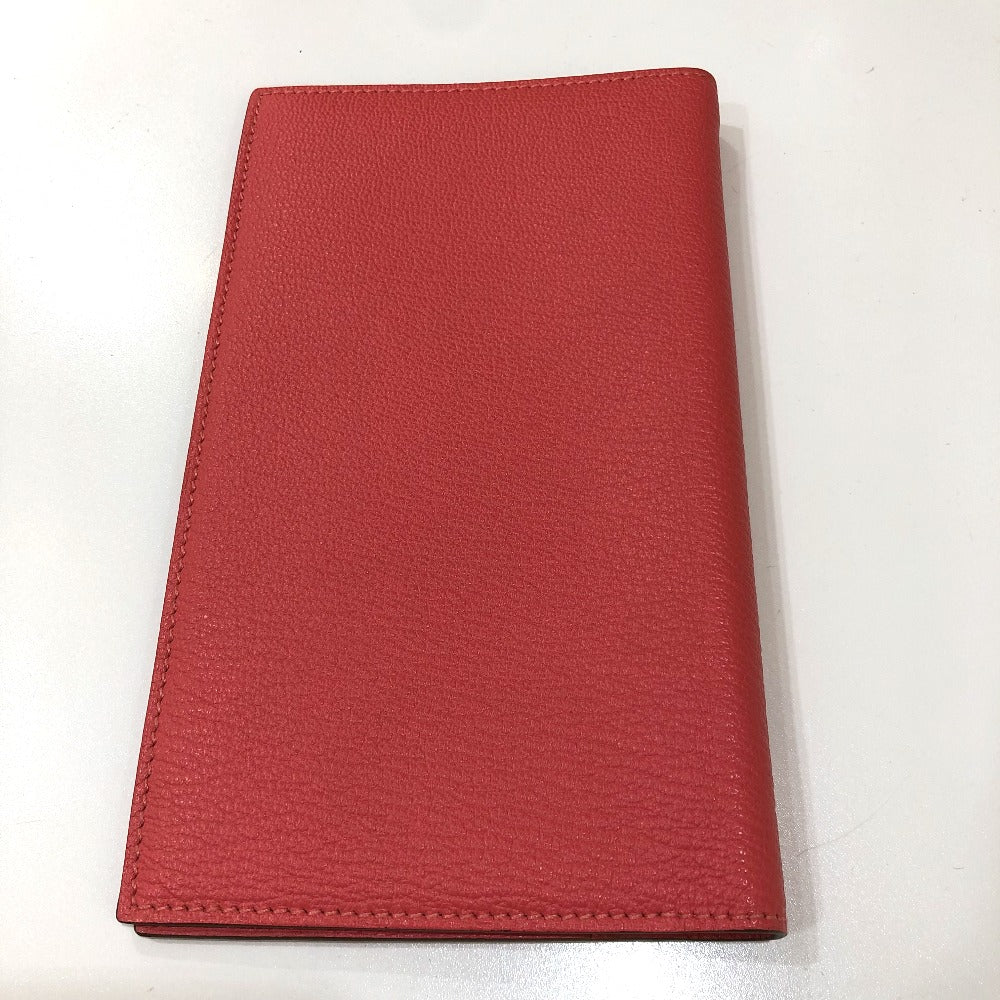 HERMES Agenda Vision 2 Stationery Planner Cover Chevre Women's Rose Lipstick Pink