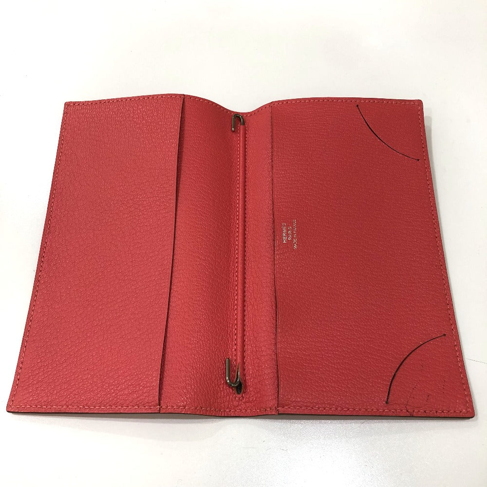 HERMES Agenda Vision 2 Stationery Planner Cover Chevre Women's Rose Lipstick Pink