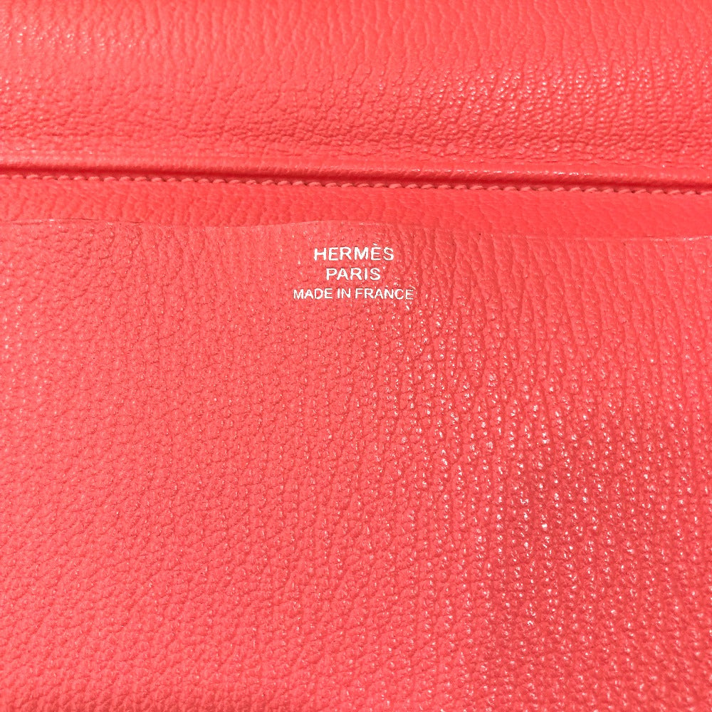 HERMES Agenda Vision 2 Stationery Planner Cover Chevre Women's Rose Lipstick Pink