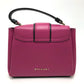 BVLGARI Serpenti Vipa 2-Way Shoulder Bag, Leather, Pink, Women's