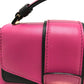BVLGARI Serpenti Vipa 2-Way Shoulder Bag, Leather, Pink, Women's