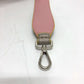 FENDI Strap Only Strap You Logo Shoulder Strap Leather Women's Gray/Pink