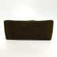 Salvatore Ferragamo Gancini handbag in brown suede for women