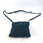 PRADA 2VH055 Logo Plate Triangle Logo Crossbody Shoulder Bag Nylon Men's Black