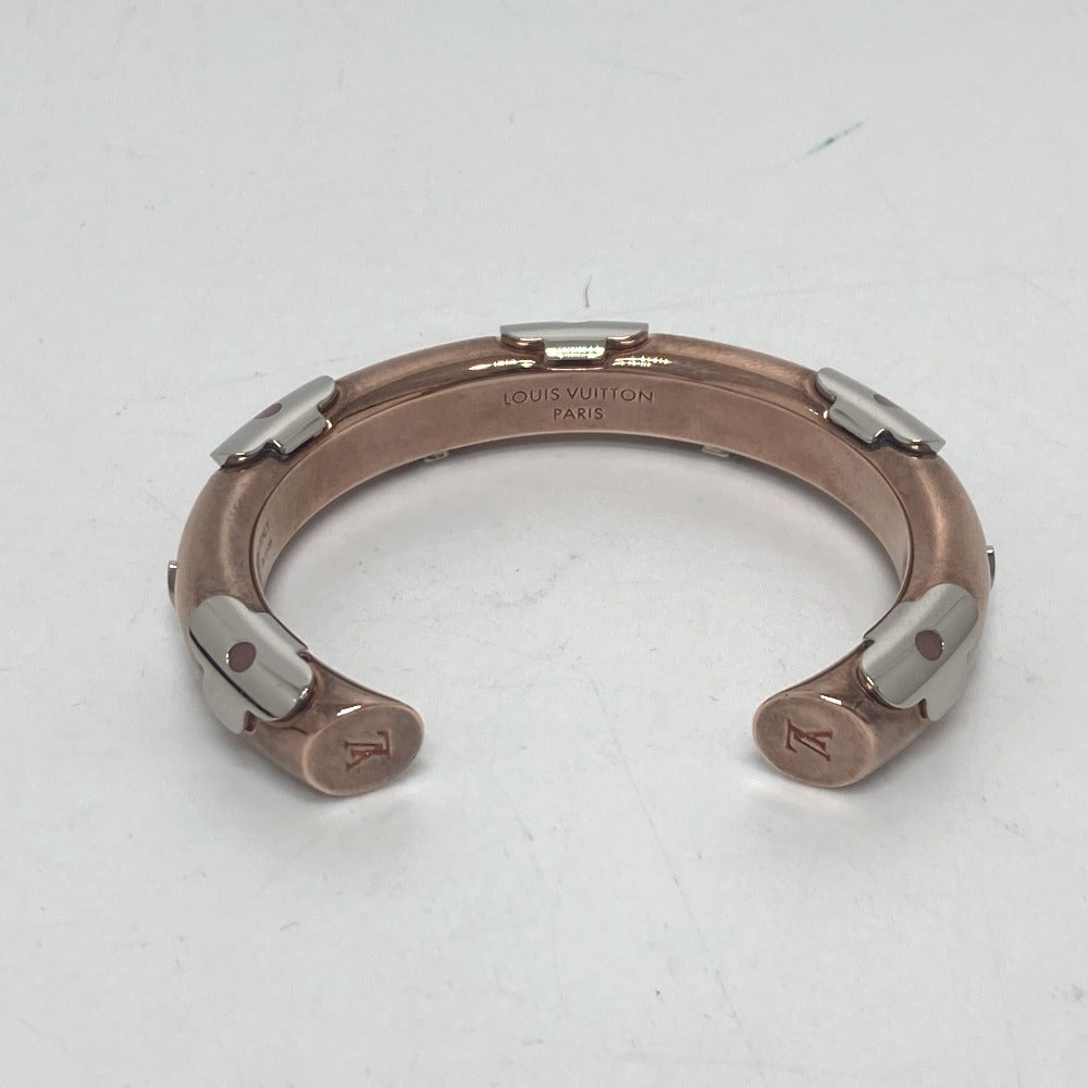 LOUIS VUITTON M64407 モノグラム ジョンク デイリー ブレスレット バングル メタル レディース ゴールド