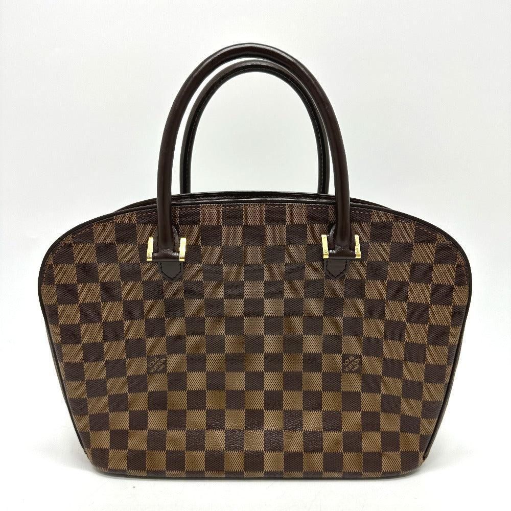LOUIS VUITTON N51282 Damier Saria Horizontal Handbag, Damier Canvas, Women's, Ebene, Brown