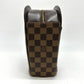 LOUIS VUITTON N51282 Damier Saria Horizontal Handbag, Damier Canvas, Women's, Ebene, Brown