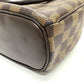 LOUIS VUITTON N51282 Damier Saria Horizontal Handbag, Damier Canvas, Women's, Ebene, Brown