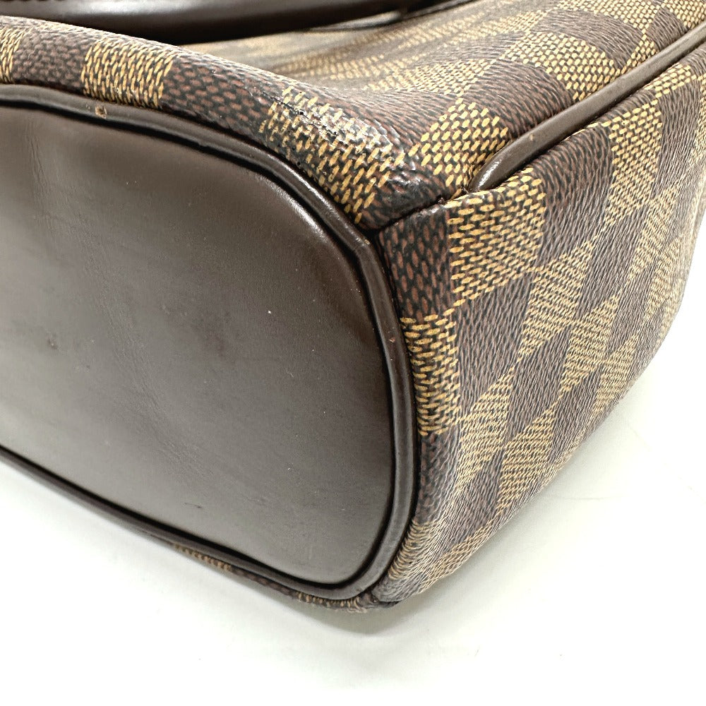 LOUIS VUITTON N51282 Damier Saria Horizontal Handbag, Damier Canvas, Women's, Ebene, Brown