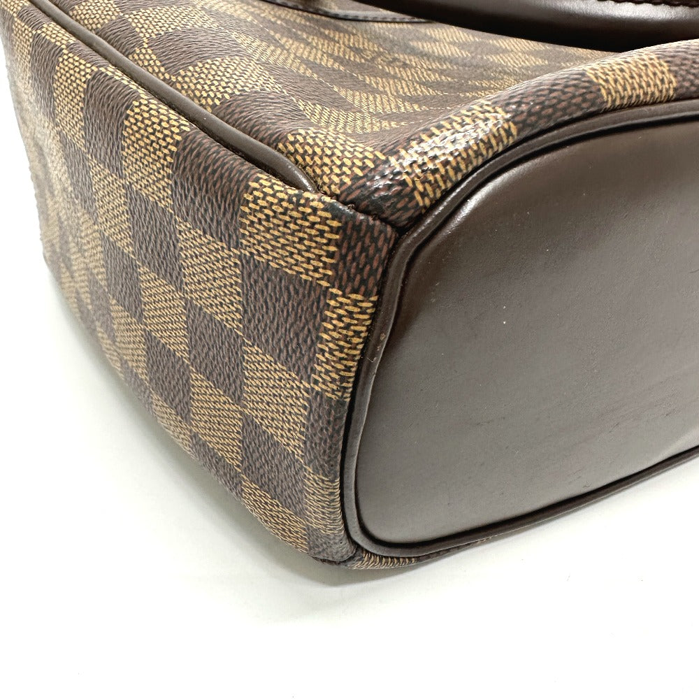 LOUIS VUITTON N51282 Damier Saria Horizontal Handbag, Damier Canvas, Women's, Ebene, Brown