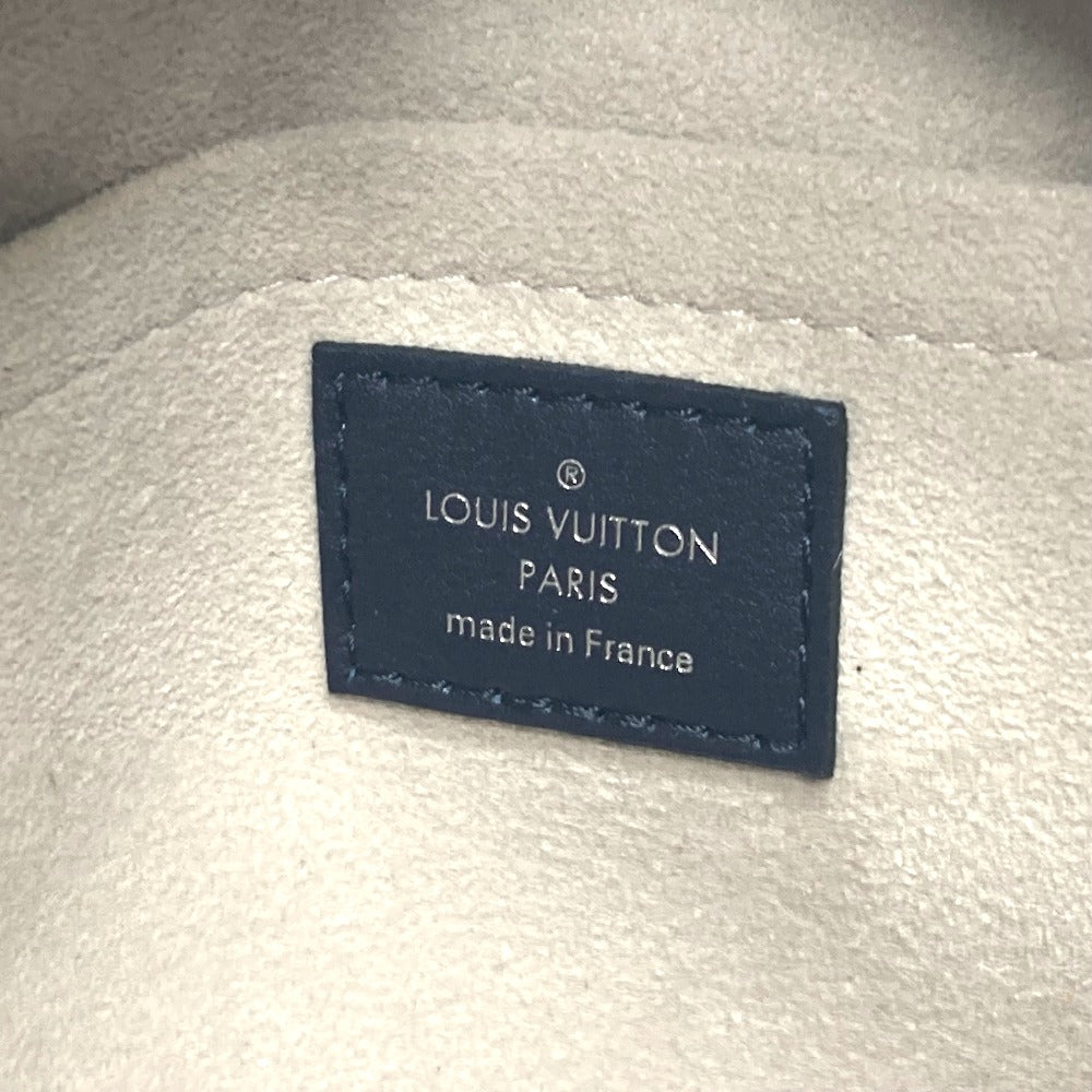 LOUIS VUITTON M52350 Trompe-l'oeil Chain 2-Way Handbag Leather Women's Black/Beige