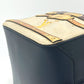 LOUIS VUITTON M52350 Trompe-l'oeil Chain 2-Way Handbag Leather Women's Black/Beige