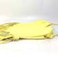 BOTTEGA VENETA 630363 The Fringe Pouch Shoulder Bag in Yellow Leather