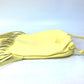 BOTTEGA VENETA 630363 The Fringe Pouch Shoulder Bag in Yellow Leather