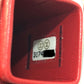 CHANEL Coco Mark CC Lip Case Chain Shoulder Bag Leather Women's Red