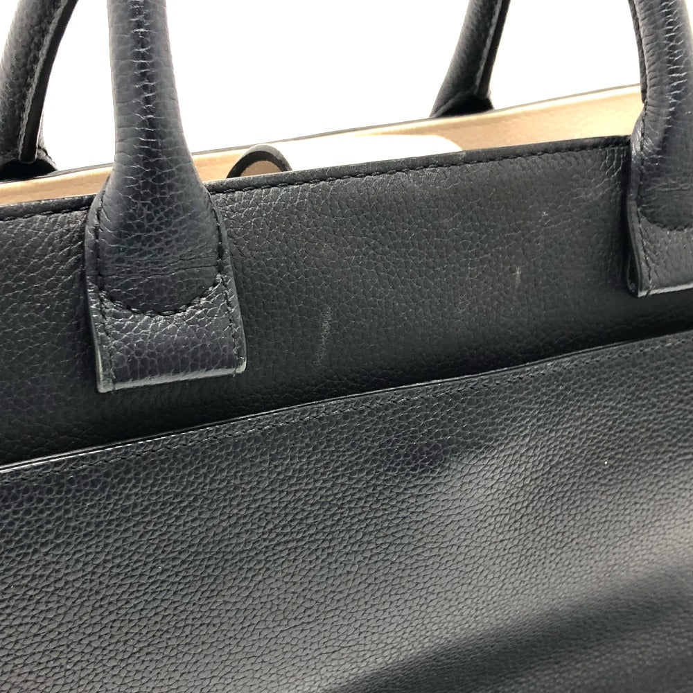 CHANEL A69930 CC Mark Executive Tote 2-Way Handbag Tote Bag Shoulder Bag Leather Women's Black