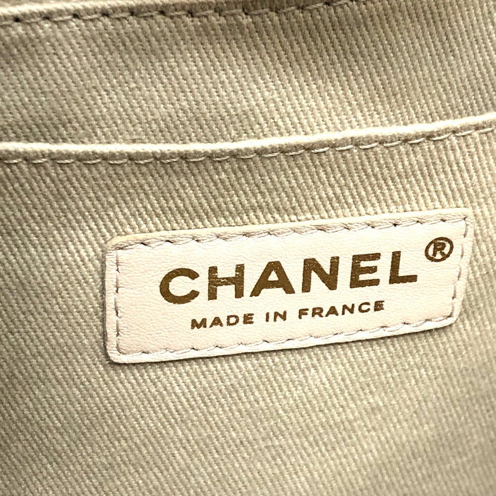 CHANEL A69930 CC Mark Executive Tote 2-Way Handbag Tote Bag Shoulder Bag Leather Women's Black