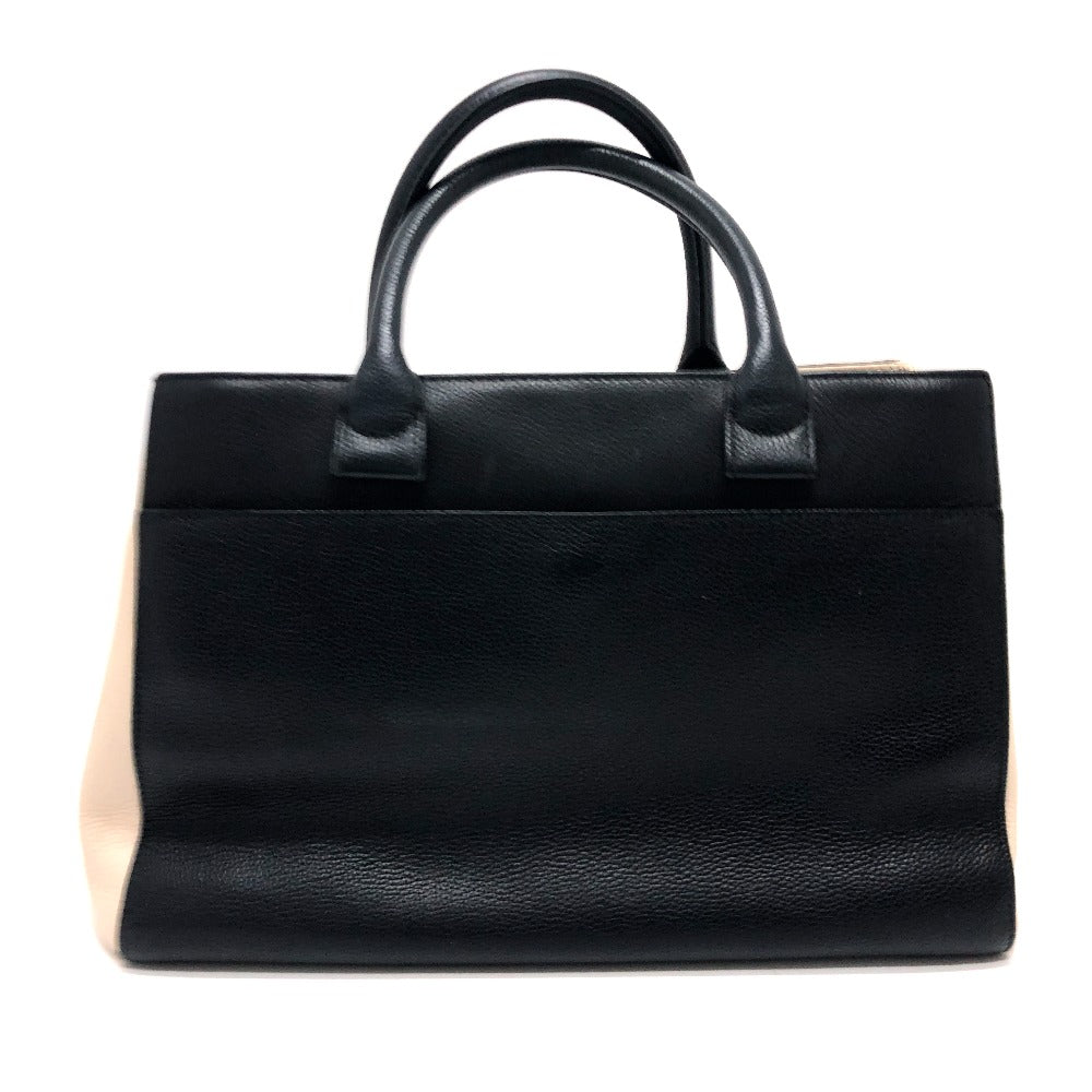 CHANEL A69930 CC Mark Executive Tote 2-Way Handbag Tote Bag Shoulder Bag Leather Women's Black