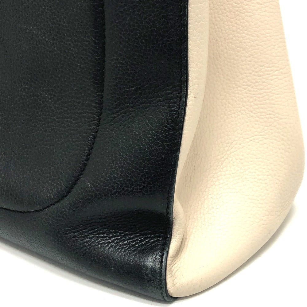 CHANEL A69930 CC Mark Executive Tote 2-Way Handbag Tote Bag Shoulder Bag Leather Women's Black