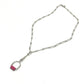 HERMES Heritage Eskettle PM Necklace Swift Women's Silver