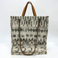 CHANEL CC Coco Mark Icon Shopping Tote, 2-Way Chain Tote Bag, Shoulder Bag, Canvas/Leather, Women's, Beige