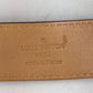 LOUIS VUITTON M6980U Monogram Vernis Santur Pants Belt, Women's Pomme d'Amour, Red