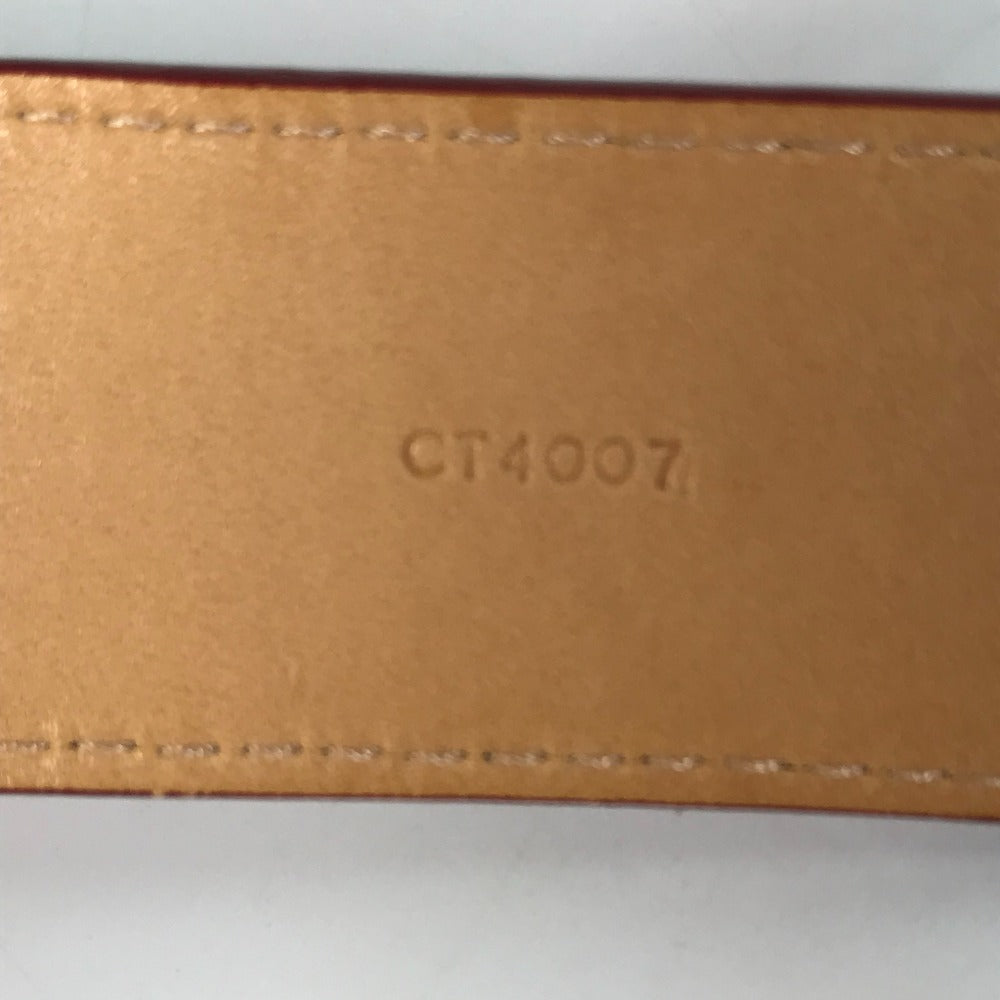 LOUIS VUITTON M6980U Monogram Vernis Santur Pants Belt, Women's Pomme d'Amour, Red