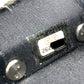 CHANEL Coco Mark 4-ring key case, leather, women's, black
