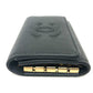 CHANEL Coco Mark 4-ring key case, leather, women's, black