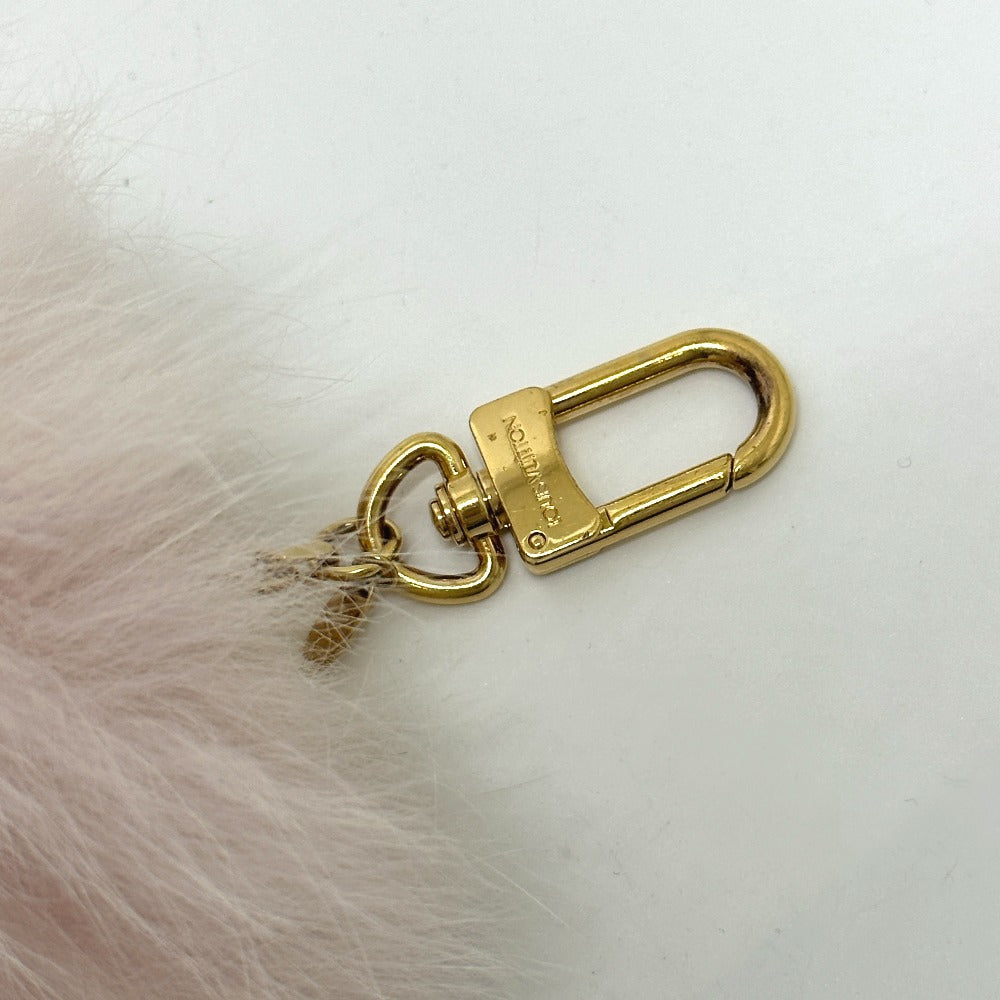 LOUIS VUITTON M67371 フラッフィー ファジーバブル バッグチャーム チャーム ファー レディース ピンク