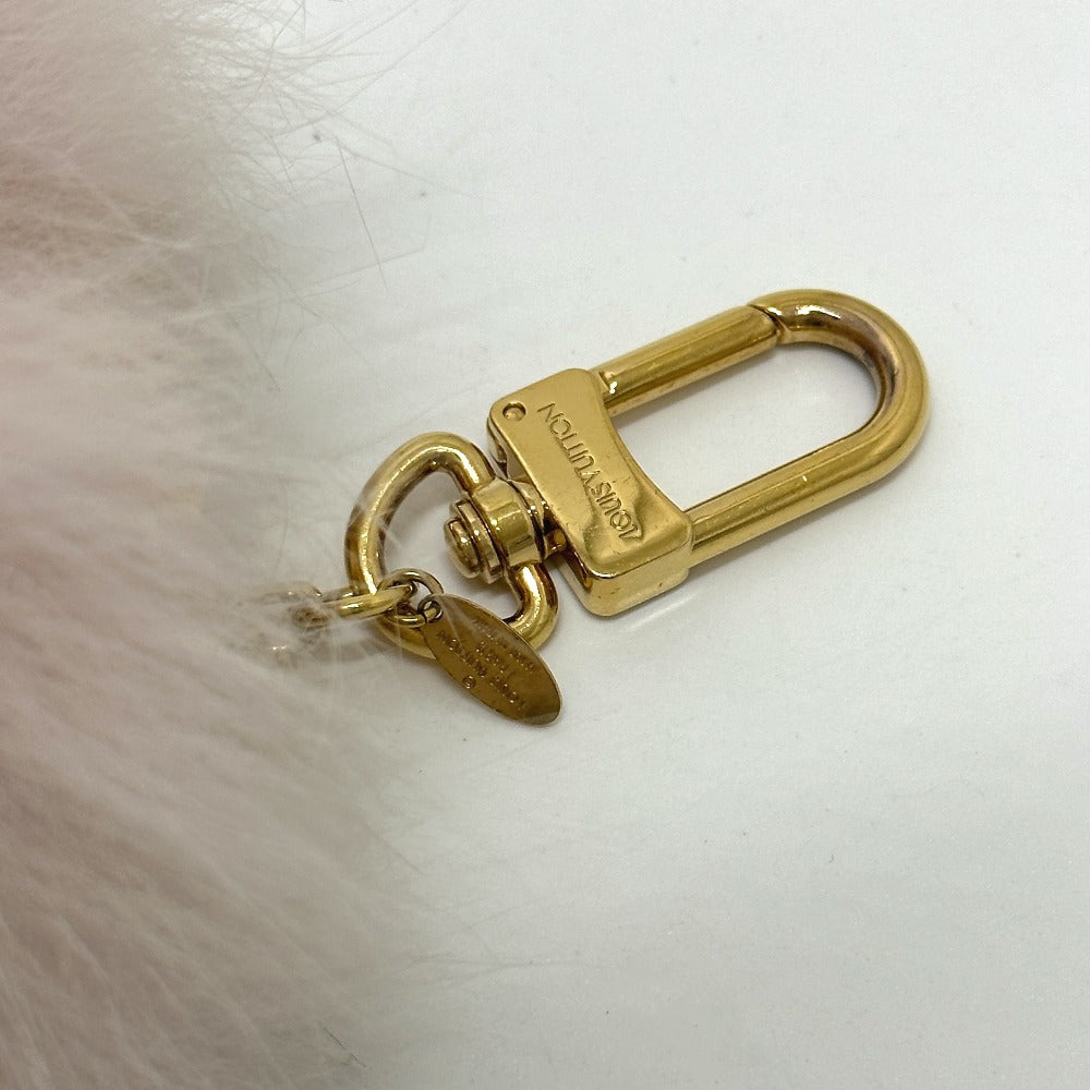 LOUIS VUITTON M67371 フラッフィー ファジーバブル バッグチャーム チャーム ファー レディース ピンク