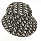 Dior Trotter Bucket Hat, Bob Hat, Nylon, Women's, Gray/Black