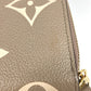 LOUIS VUITTON M69794 Monogram Empreinte Two-Tone Zippy Wallet, Round Zipper Long Wallet, Monogram Empreinte Leather, Women's, Tourterelle, Creme Beige