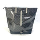 LOUIS VUITTON M43900 Monogram Eclipse Glaze Zip Tote Rucksack/Handbag/2-Way Bag/Tote Bag, Vinyl, Men's, Black