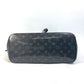 LOUIS VUITTON M43900 Monogram Eclipse Glaze Zip Tote Rucksack/Handbag/2-Way Bag/Tote Bag, Vinyl, Men's, Black