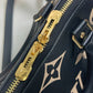 LOUIS VUITTON M58947 モノグラムアンプラント スピーディバンドリエール25 2WAY ハンドバッグ ミニボストンバッグ 斜め掛け ボストンバッグ モノグラムアンプラントレザー レディース ブラック