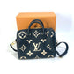 LOUIS VUITTON M58947 モノグラムアンプラント スピーディバンドリエール25 2WAY ハンドバッグ ミニボストンバッグ 斜め掛け ボストンバッグ モノグラムアンプラントレザー レディース ブラック